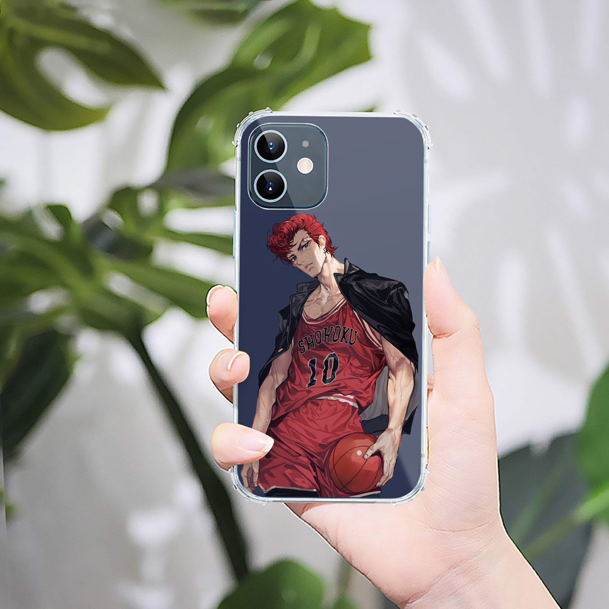 （画像用） SLAM DUNK／スラムダンク 【iPhone 12シリーズ対応】透明スマホケース（クリアソフトケース）